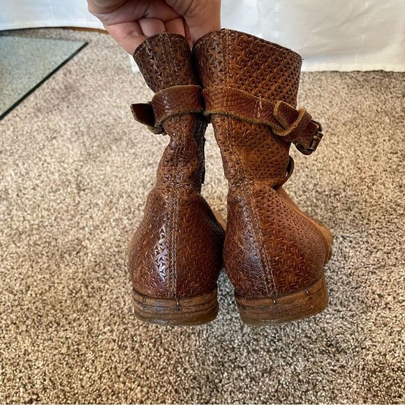 ✨RARE✨A.S.98 Airstep Geometric Leather Boot Wonen’s Size 37 - Picture 8 of 10